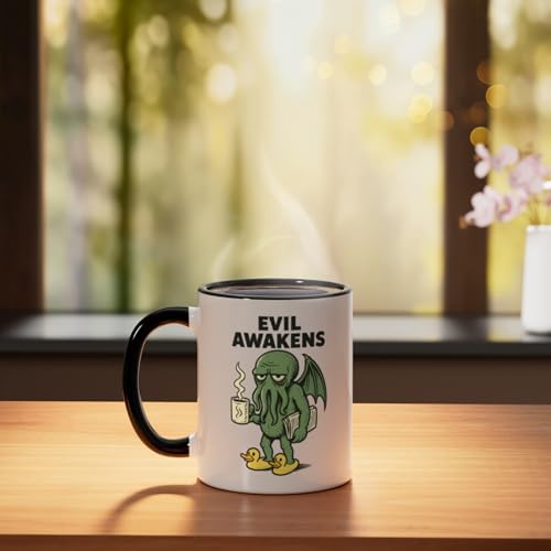 Taza de cerámica Lovecraftian Cthulhu 11 oz miniatura 3