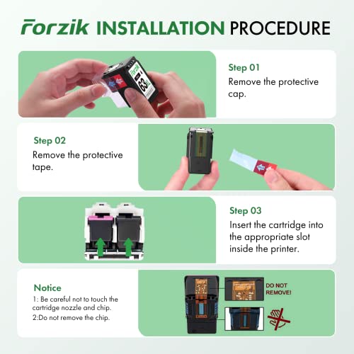 63Xl Ink Cartridges High Yield Compatible Replacement For Hp Ink 63 Black And Color Combo Pack Works With Deskjet 1110 2130 3630 Series Envy 4510 4520 Series Officejet 3830 4650 5220 Printer #TOP4