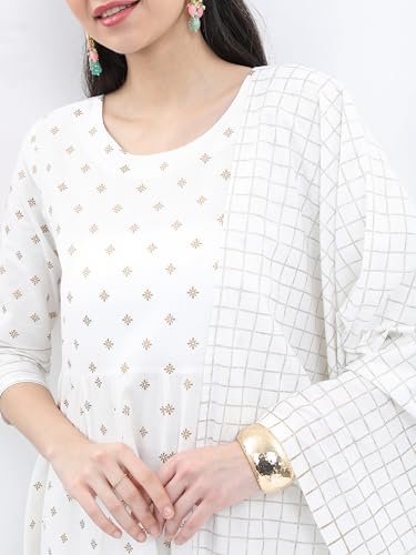 Image of Vishudh Women's Ethnic Set | Regular Fit | Fashion Outfit | with Comfortable Wear