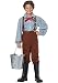 Pioneer Boy - Child Costume Brown