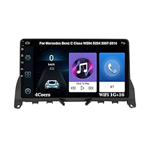Android Auto Stereo Radiotuner met Bluetooth En Navigatie Voor Mercedes Benz C Klasse W204 S204 2007-2014 Plug En Play…