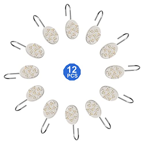 Crochets de douche beige Popular Bath pour ambiance spa à la maison - 5