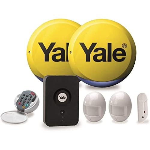 YALE HSA APP ENABLED ALARM KIT (ROUND SIREN)