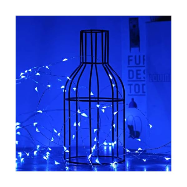 Sanniu led string lights, mini battery powered copper wire starry fairy lights, battery operated lights for bedroom, christmas, parties, wedding, centerpiece, decoration - image 4