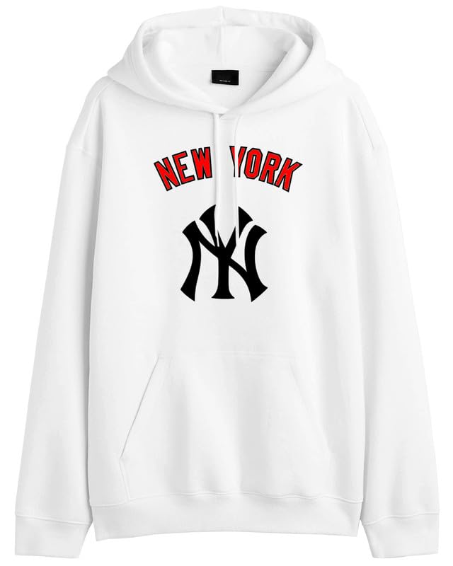 Men & Women Cotton New York Drip Hoodie Streetwear