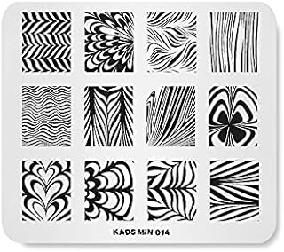 KADS 1pcs Nail Stamping Image Plate Holder Plate Stand Tray for Stamping Template Printing Plate for Nail Stencil