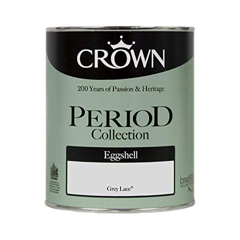 Crown Retail Period Eggshell Grey Lace Paint Cover