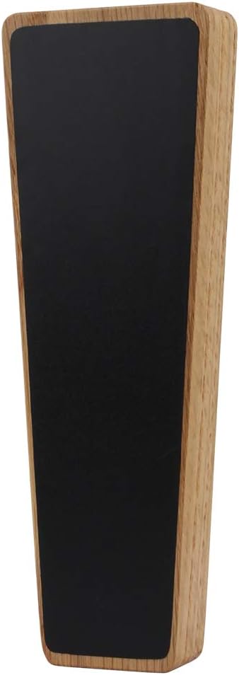 Small Chalkboard Beer Tap Handle, Mini kegerator Tap Handles, 6.5 Inch Tall Oak Wood