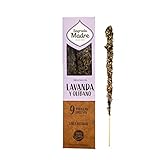 CONTENIDO: 9 Varillas de incienso gruesas de duración extra, ecológicas, hechas a mano, originalidad y calidad al 100%.