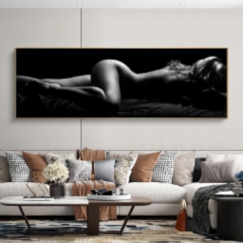 Toile femme moderne bronze pour créer une ambiance zen dans la chambre