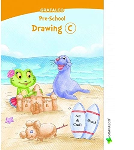 Grafalco Pre-School Drawing Book - C