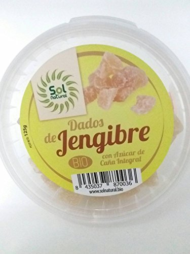 Solnatural Dés de gingembre bio 125 g 300 g Cover