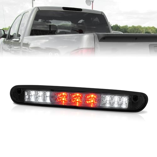 AJP Distributors High Mount 3RD Third Brake Light Cargo Roof Lamp Housing Assembly Bar Upgrade Compatible/Replacement For Silverado Sierra H3T 1500 2500 3500 HD 2007 2008 2009 2010 2011 2012 2013 2014