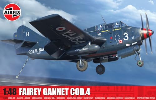 Maquette Avion Airfix A11009 Fairey Gannet COD.4 pour Enfants Dès 8 Ans