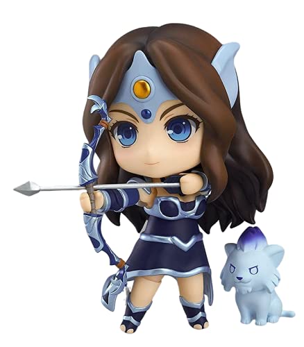 Q Version Clay Dota Mirana White Tiger Priestess of The Moon