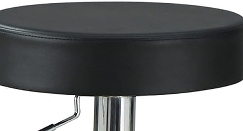 Miniatura 6 de Coaster CO- Taburete de bar ajustable, 29", cromado y negro