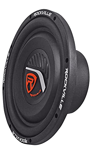 Rockville W12T4S2 12 Inch Shallow Mount 1400W Peak Car Subwoofer 2-Ohm Sub 350W Rms Cea Rated,Black thumb #2