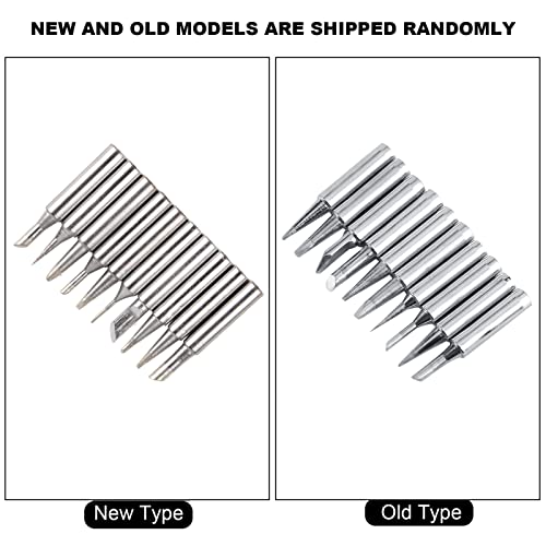 Image of Generic 0B Sol Solder N Tips 900MT Soldering Station Tool 10 T These Soldering Tips Are Suitable for 936, 937, 93 Ips 1 Retaining Sleeve (10pcs soldering iron tip), Genericwome5vxg0d-01