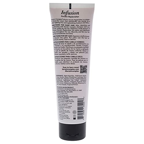 Keratin Complex Infusion Therapy Replenisher, Rosemary, 4 Fl Oz #TOP3