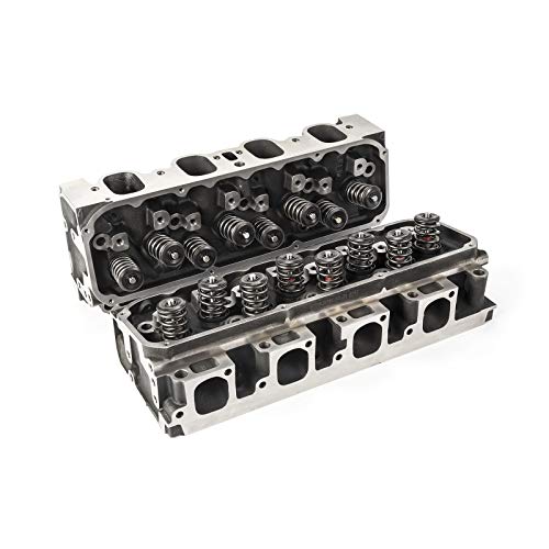 Speedmaster PCE281.2166 Compatible with Ford 351 Cleveland 4V 254cc 64cc Hydraulic Flat Assembled Cylinder Heads
