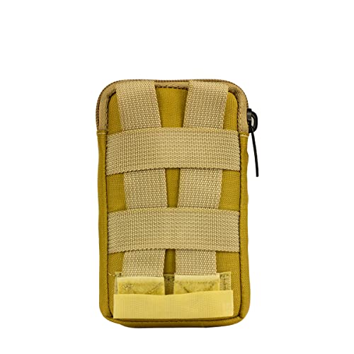 Porta Celular Smartphone Modular Colete/Cinto/Molle/Bolso (Coyote)
