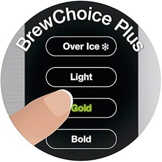 Braun MultiServe Coffee Machine 7 Programmable Brew Sizes / 3 Strengths + Iced Coffee & Hot Water for Tea, Glass Carafe (10-Cup), Stainless Steel, KF9170SI