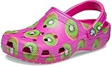 Crocs Unisex Classic Seasonal Print Clogs, Kiwi, 7 US Men