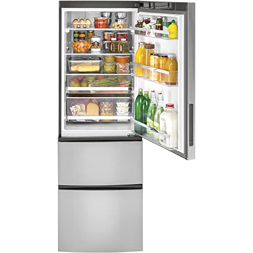 GE APPLIANCES GLE12HSPSS BOTTOM FREEZER FREESTANDING REFRIGERATOR