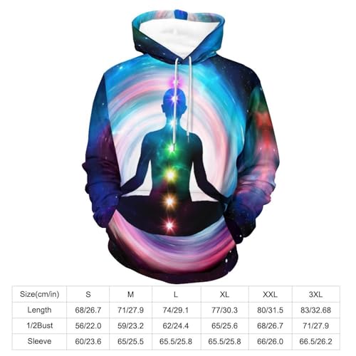 Sweat à Capuche UMENG Pull Unisexe Finition Soignée pour le Sport S - 2