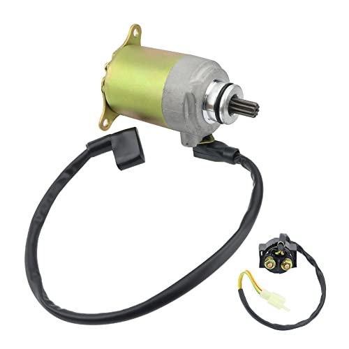 shamofeng Starter & Relay for GY6 125cc 150cc Scooter Moped