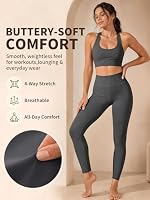 Laite Hebe Leggings for Women - High Waisted Full Length Buttery Soft Yoga Pants for Workout Athletic Daily — image 6