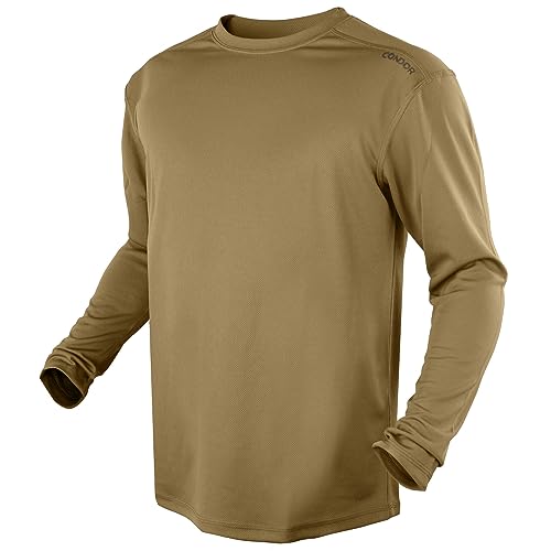 Condor Elite 101121-003-M Maxfort Ls Training Top TAN, M