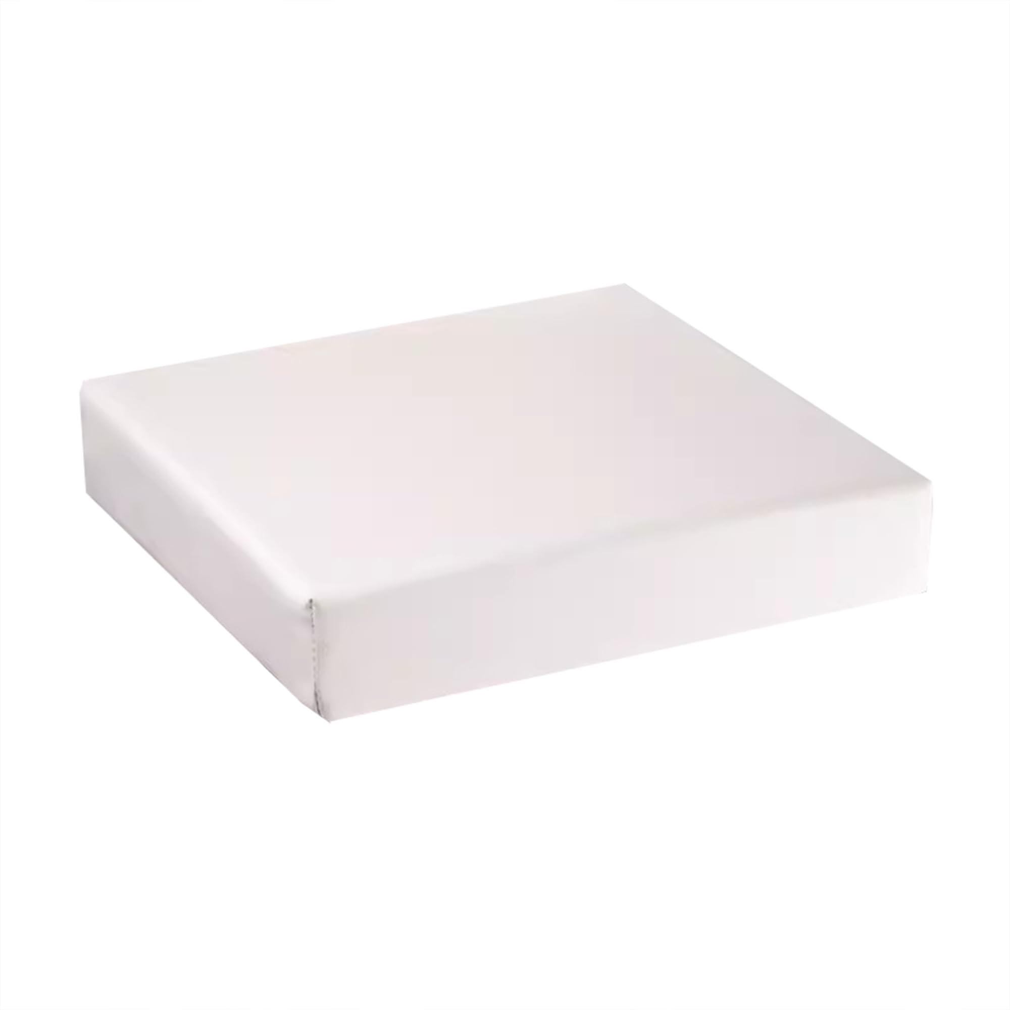 Wodoodporna skórzana nakładka na krzesło, gruba antypoślizgowa podkładka do siedzenia na krzesła do jadalni, fotele, kuchni i biura, 50 x 50 x 5 cm, stół i akcesoria z futerkiem