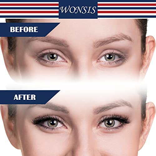Wonsis Lash Clusters, Diy Eyelash Extension, 120 Mini Lightweight Clusters Individual Lashes, Wispy Soft Reusable Artificial Natural Look For Cluster Lash, C Curl False Eyelashes For Home Use (Fluffy-12Mm) #TOP4
