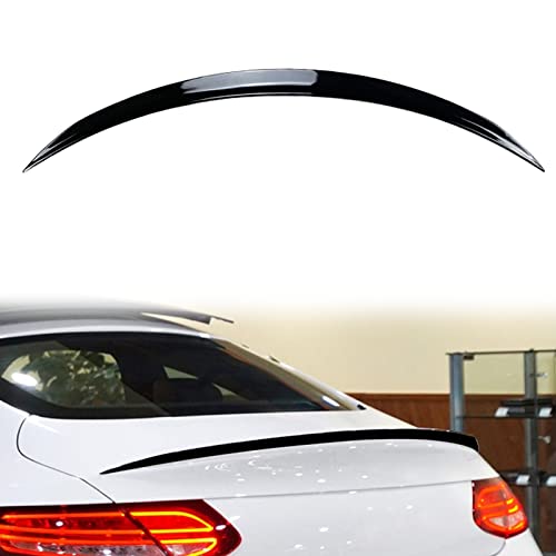 Aileron arrière brillant noir pour Benz Classe C Coupé C205 style AMG 2015-2021