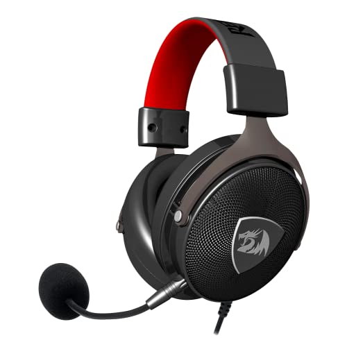 HEADSET GAMER REDRAGON ICON PRETO 7.1 H520
