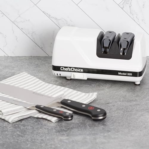 image for Chef'sChoice Professional Electric Knife Sharpeners FlexHone/Strop Wit