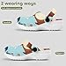 Meaudiwes Fashion Beach Pool Slippers Toddler Slides Sandals Child Water Shower for Girl Cute Otter Fish Pattern