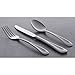 Oneida Satin Sand Dune Everyday Flatware Dinner Spoons, Set of 4, 18/0 Stainless Steel, Silverware Set, Dishwasher Safe