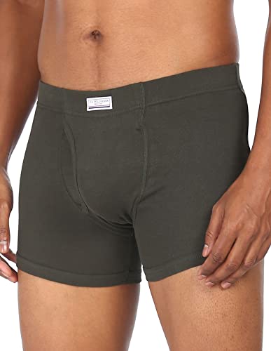 Image of U.S. POLO ASSN. Mens Solid Cotton Mid Rise Trunks - Pack of 2