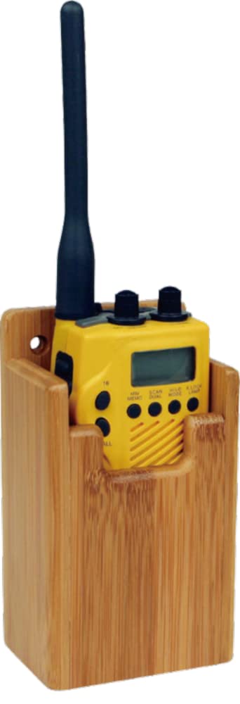 Support Bamboo VHF-GPS-Size L support de navigation marine en bois - 2