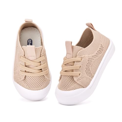 Image of BMCiTYBM Baby Shoes Boy Girl Infant Sneakers Non-Slip First Walkers 6 9 12 18 24 Months