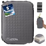 ATEPA – ATEPA Sitzkissen Outdoor, Aufblasbares Sitzkissen, Grau