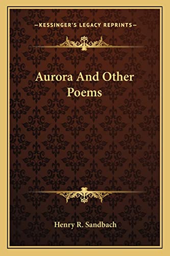 Aurora And Other Poems