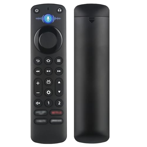GreenBale Fires Stick TV Fernbedienung Pro, Ersatz Sprachfernbedienung für Fires Smart TV/TV Stick (4K, 4K Max, Lite, 2nd &3rd Gen)/ TV Cube/für Insignia Toshiba Pioneer Smart TV, mit Remote Finder