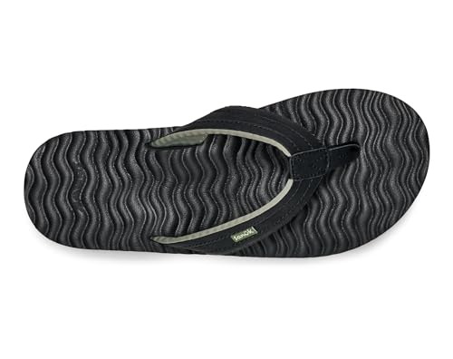 Image of Sanuk Mens Ziggy Plush | Flip Flops for Men | Mens Sandals | Beach Sandals | Supportive & Lightweight | Comfort Footbed