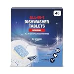 by Amazon – by Amazon - All-In-One Spülmaschinentabs, 40 tabs