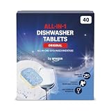 by Amazon - All-In-One Spülmaschinentabs, 40 tabs
