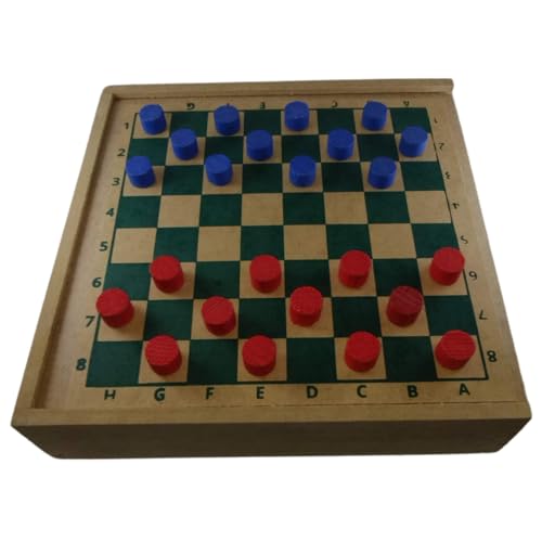 4 em 1 Jogos de Tabuleiro Damas, Ludo, Jogo Da Velha, Dominó (4 Jogos em 1 caixa)