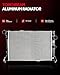 Torchbeam CU1693 Aluminum Radiator Replacement for Blazer 1994-1994, C1500/2500/3500 1994-1999, Escalade 1999-2000, K1500/2500/3500 1996-1999, Tahoe 1995-2000, Yukon 1994-2000